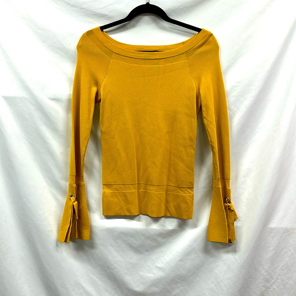 I.N.C. Size Small Mustard Sweater